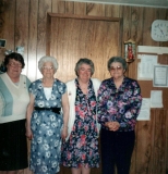 1980 Mary, Olive, Betty, Ethel