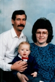 1988 Larry, Sharon and Adam Temple