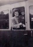 1946 Betty On Train