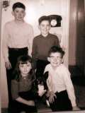1965 Dan, Bill, Lynda, Gareth