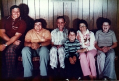 1968 Randy, Brad, Oscar, Blair, Ethel and Craig