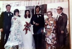 1973 Paul and Sanda wedding