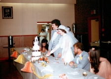 1981 David and Lisa wedding