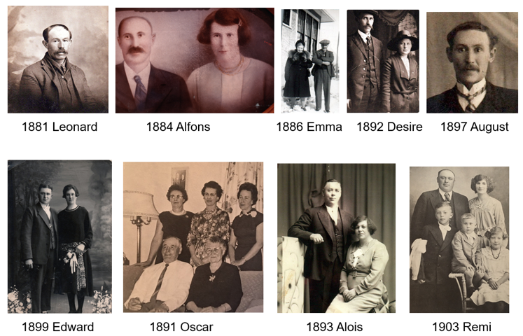 Teetaert Family Photos