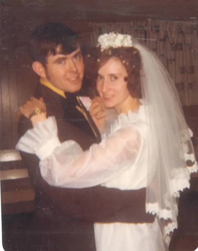Dan & Judy Shiels Wedding 1973