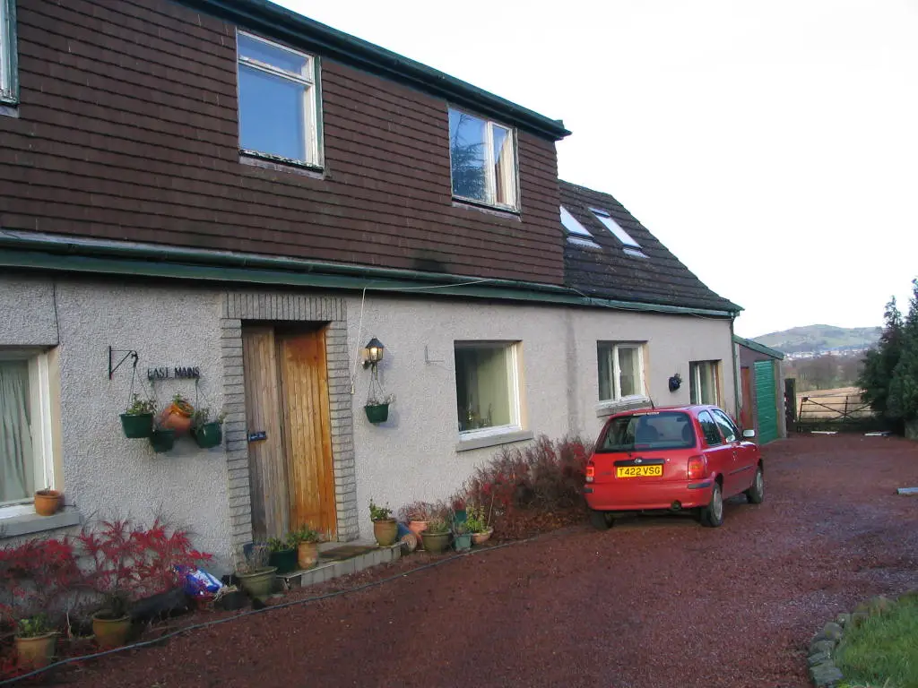 East Mains, showing the modernized family home — 2007