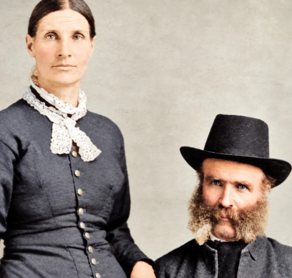 George Shiels 1928-1906 with wife Sussanna, son of Thomas