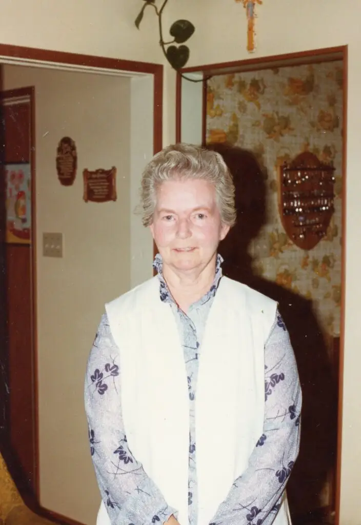 Ruby Shiels 1917-1987 photographed in 1981 in Winnipeg