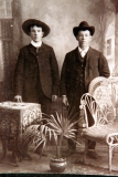 1906 William Shiels and Friend Sandy Dickson