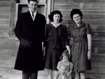 1945 Cliff, Olive and Ethel