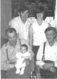 1974 John 4 Generations, John, George, Dan and Jenn