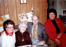 1982 Betty, Lottie, Howard and Eva