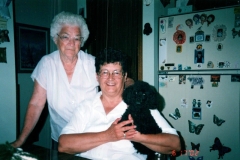 1999 Olive Gannon and Betty Tribe