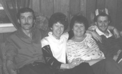 1978 Malcolm, Karen, Eva and Gerry Shiels