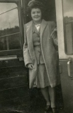 1946 Betty leaving England