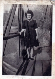 1948 Betty on Souris bridge
