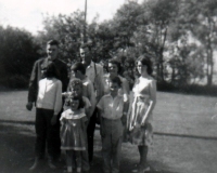 1964 George Shiels and family