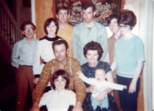 1970 George and family