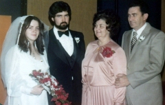 1980 Garry and Annette wedding