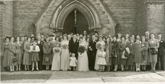 1953 Vi and David Jenkins Wedding